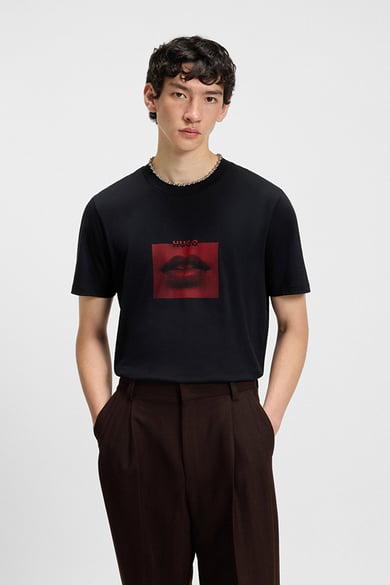 ΜΠΛΟΥΖΑ HUGO - 001 ΜΑΥΡΟ